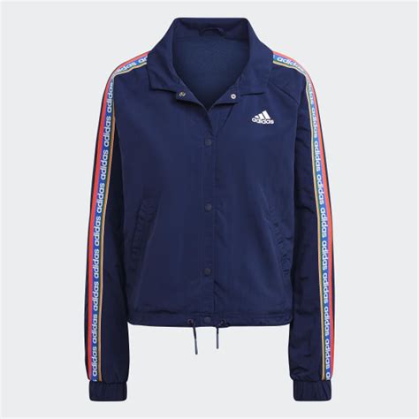 coutchjacke winter adidas blau größe l|adidas Coachjacken günstig kaufen .